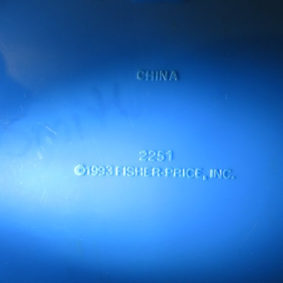 Fisher Price 1993 Telephone Pull Toy WORKS! read all descriptions & see pictures - Picture 13 of 13